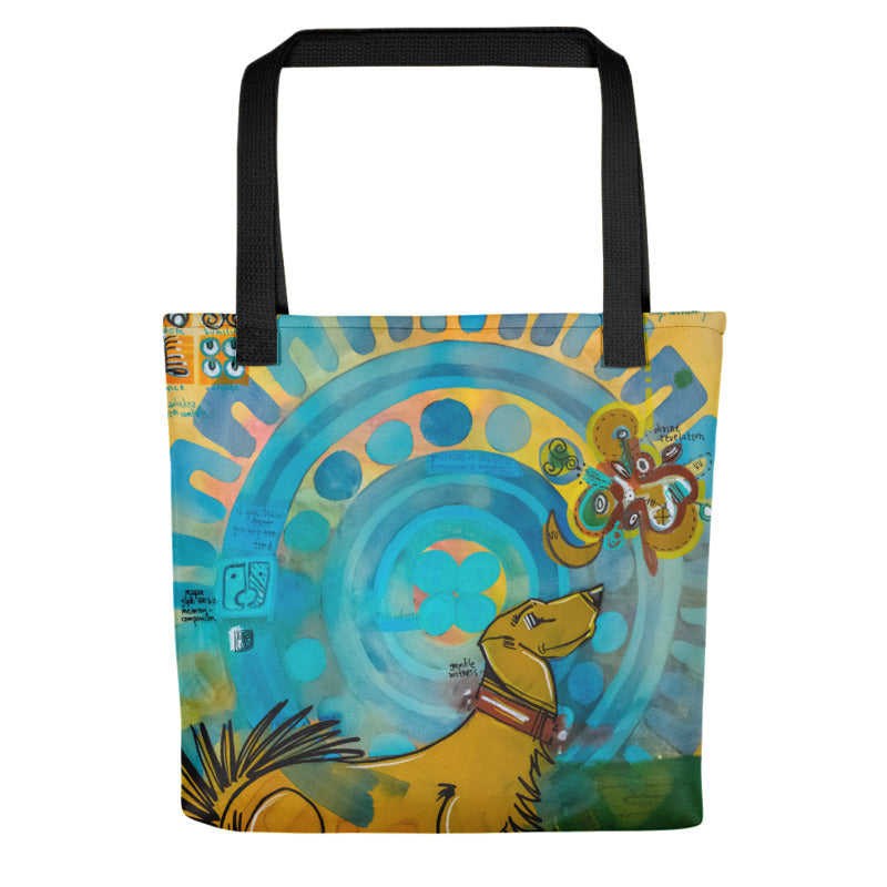 Gentle Witness – Lebo Tote bag